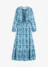 Gedessineerde maxi jurk, bonprix