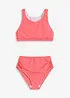 Bralette bikini met gerecycled polyamide (2-dlg. set), bonprix