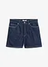 Jeans short high waist, low stretch, bonprix