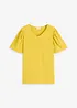 Shirt van gestructureerde crêpe, bonprix