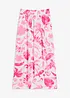 Maxirok van gestructureerde viscose, bonprix