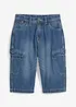 Jeans bermuda van puur katoen, loose fit, bonprix