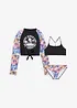 Bikini en zwemtop (3-dlg. set), bonprix