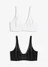 Minimizer bh met gevoerde bandjes (set van 2), bonprix