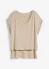 Oversized shirt van soepele viscosemix, bonprix