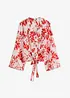 Gedessineerde blouse van puur katoen, bonprix
