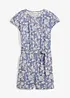 Korte jumpsuit van vloeiende viscose, bonprix