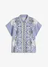 Oversized shirt met paisley motief, bonprix