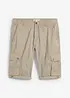 Cargo bermuda van katoen, regular fit, bonprix