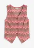 Gilet met gehaakte look, bonprix