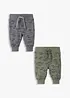 Baby shirtbroek (set van 2) van biologisch katoen, bonprix