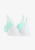 Push up bh zonder beugels met katoen (set van 2), bonprix