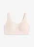 Gewatteerde Feel Comfort lasercut bh zonder beugels, bonprix