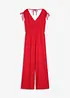 Jumpsuit van gestructureerde crêpe, bonprix