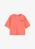 Oversized T-shirt van biologisch katoen, bonprix