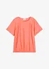 Blouse met korte mouwen van zachte viscose, bonprix