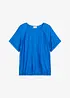 Blouse met korte mouwen van zachte viscose, bonprix