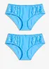 Maxislip met fijn kant (set van 2), bonprix