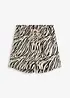 Paperbag short met strikkoordjes, bonprix