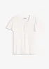 Shirt van viscose met knopen, bonprix