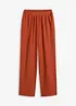 Jersey broek van crèpe, bonprix