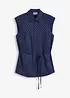 Satijnen blouse met striklint, bonprix