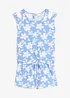 Jersey top en korte broek (2-dlg. set) van biologisch katoen, bonprix