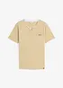 Henley shirt van puur biologisch katoen, bonprix
