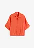 Strandblouse van viscose met korte mouwen, bonprix