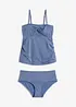 Tankini met gouddraad (2-dlg. set), bonprix