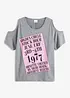 Shirt met cut-outs, bonprix
