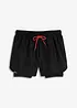 Ultra lichte sport short 2 in 1, bonprix