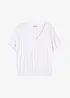 Oversized shirt in een viscosemix, bonprix