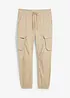 Regular fit cargo instapbroek, straight, bonprix