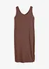 Jersey jurk met split, bonprix