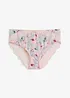 Maxislip met glanseffect (set van 2), bonprix
