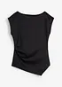 Asymmetrische top van comfortabele scuba, bonprix