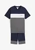 T-shirt en sweat bermuda (2-dlg. set), bonprix