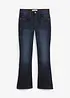 Flared jeans mid waist, bonprix