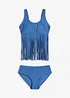 Tankini met franjes (2-dlg. set), bonprix
