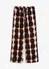 Wijde broek in batik dessin, bonprix