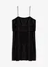 Jersey jurk met plissé, bonprix