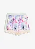Slaapshort ( set van 2) gemaakt van een zachte viscosemix, bonprix