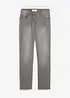 Straight jeans mid waist, stretch, bonprix