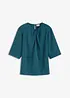 Blouse van glanzend satijn, bonprix