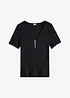 Geribd shirt van katoen, bonprix