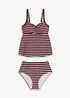 Tankini met strikkoord (2-dlg. set), bonprix