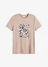 T-shirt met luipaardprint, bonprix