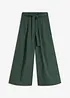 Katoenen popeline broek met riem (2-dlg set), bonprix