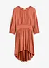 Jersey jurk met plooitjes, bonprix